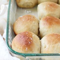 Soft and fluffy honey yeast rolls! Filled with just the right amount of buttery, honey flavor! Freezer-friendly and a perfect side to any meal!