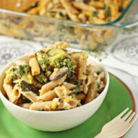 Vegetable Filled Macaroni and Cheese