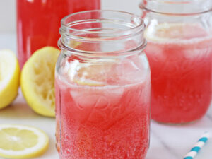 Sparkling Raspberry Lemonade | Cookie Monster Cooking