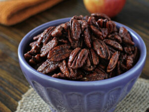 Apple Pie Spiced Pecans | Cookie Monster Cooking