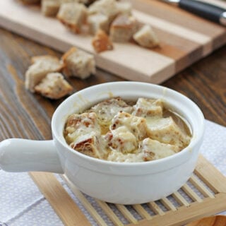 Crockpot French Onion Soup | Cookie Monster Cooking