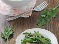 Green Beans with Almonds and Shallots | Cookie Monster Cooking