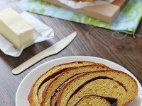 Pumpkin Cinnamon Swirl Bread | Cookie Monster Cooking