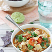 Hearty Chipotle Chicken Soup | cookiemonstercooking.com