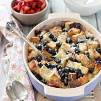 Berries and Brie Breakfast Bake | cookiemonstercooking.com