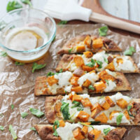 Roasted Sweet Potato and Brown Butter Flatbreads | cookiemonstercooking.com