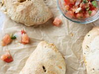 Breakfast Calzones | Simple calzones filled with scrambled eggs, pico de gallo, peppers and cheese! Perfect for a weekend breakfast or brunch!