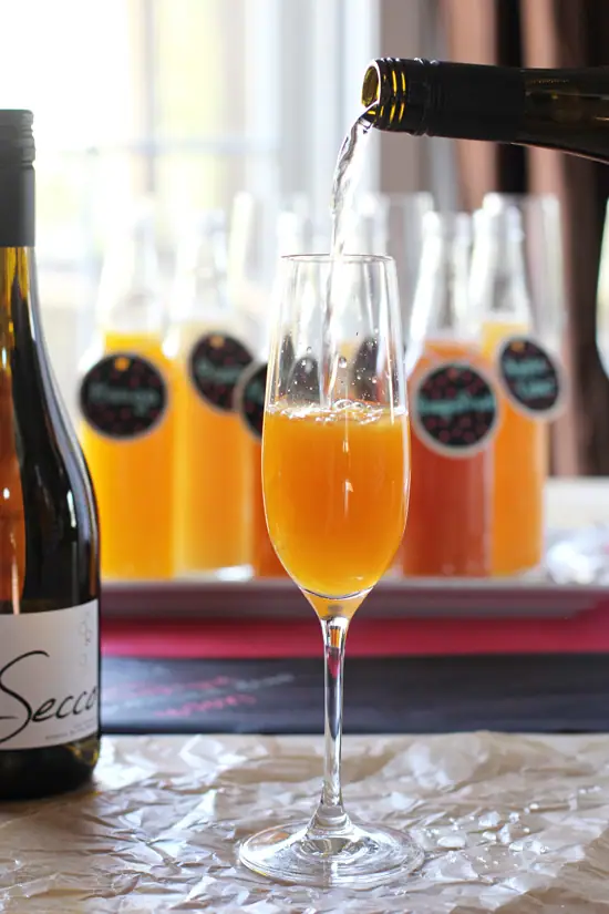 How To Set Up A DIY Mimosa Bar - Cook Nourish Bliss