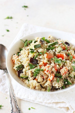 Mediterranean Couscous Salad - Cook Nourish Bliss