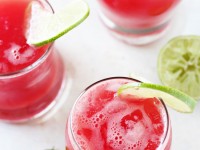 Easy and so refreshing, this watermelon basil agua fresca is perfect for summer! With just four ingredients (including water!). With no added sugar!