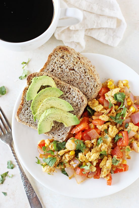 Veggie-Packed, One-Pan Southwestern Breakfast Skillet - Liz Moody