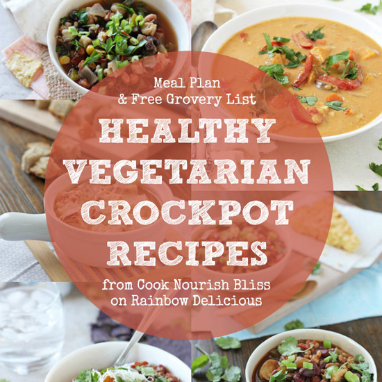 Healthy Vegetarian Crockpot Recipes Meal Plan